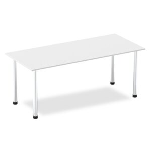 Impulse 1800mm Straight Table With Post Leg - Image 30