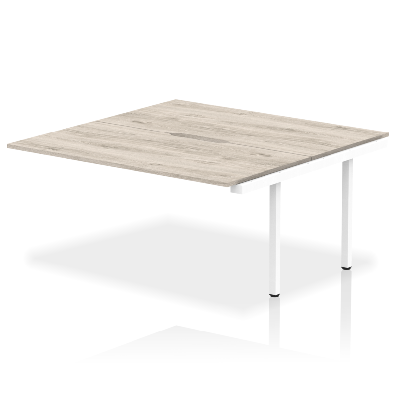 Evolve Plus B2B Bench Desk - 2 Person Extension Kit - Image 28