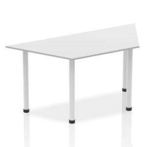 Impulse Trapezium Table With Post Leg - Image 30