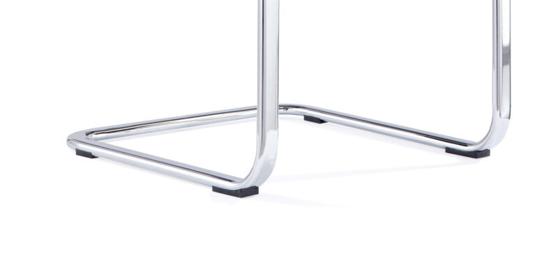 Mien High Back Leather Cantilever Visitor Office Chair - Image 10
