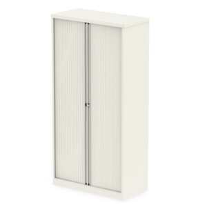 Qube by Bisley Tambour Cupboard (Available in 2 Sizes) - Image 3