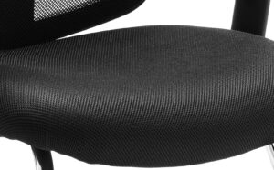 Portland Mesh Back Cantilever Visitor Chair with Arms - Image 3