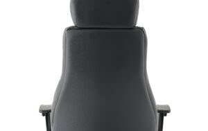 Winsor Medium Back Executive Black Leather Office Chair with Arms - Image 28
