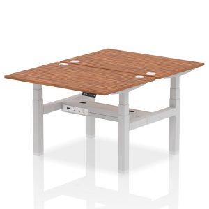 Air Back-to-Back Height Adjustable Bench Desk - 2 Person - Image 14