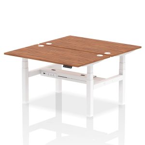 Air Back-to-Back Height Adjustable Bench Desk - 2 Person - Image 33
