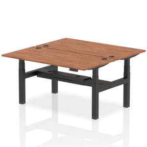 Air Back-to-Back Height Adjustable Bench Desk - 2 Person - Image 49