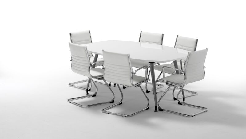 High Gloss Writable Boardroom Table - Image 6