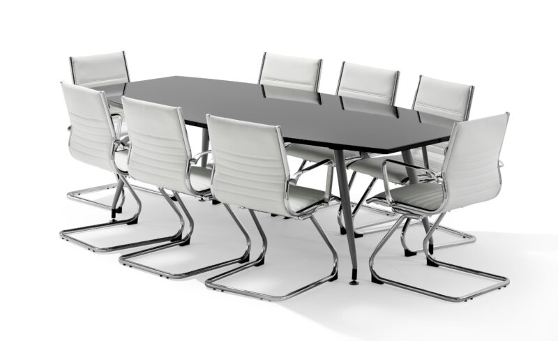 High Gloss Writable Boardroom Table - Image 2