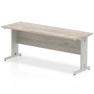 Impulse 1800mm Slimline Desk Cable Managed Leg - Image 3