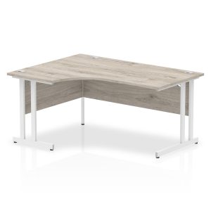 Impulse 1600mm Left Crescent Desk Cantilever Leg - Image 4
