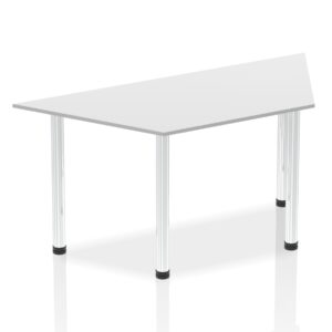 Impulse Trapezium Table With Post Leg - Image 27