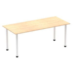 Impulse 1800mm Straight Table With Post Leg - Image 15