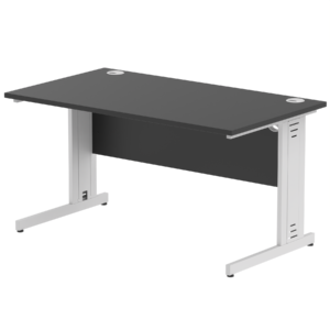 Impulse 1400mm Straight Desk Cable Managed Leg - Image 104