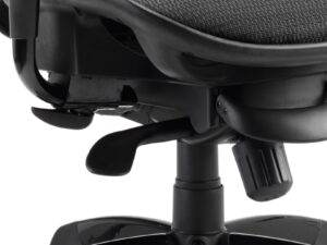 Stealth Shadow High Mesh Back Ergonomic Posture Chair with Arms - Image 16