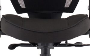 Denver High Mesh Back Black Task Operator Office Chair with Arms - Image 29