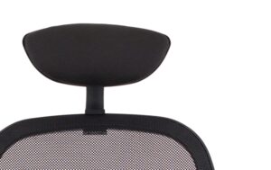 Denver High Mesh Back Black Task Operator Office Chair with Arms - Image 33