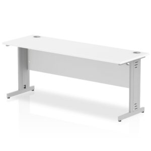 Impulse 1800mm Slimline Desk Cable Managed Leg - Image 11