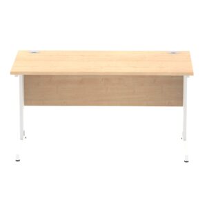 Impulse 1400mm Straight Desk Cable Managed Leg - Image 89
