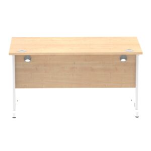 Impulse 1400mm Straight Desk Cable Managed Leg - Image 93