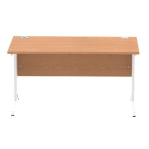 Impulse 1400mm Straight Desk Cable Managed Leg - Image 96