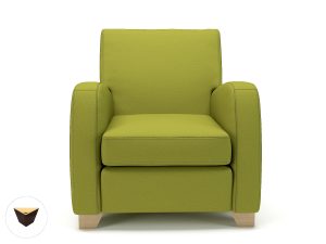 Wynne 81cm Wide Armchair in Warwick Dolly Fabric - Image 7