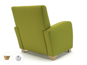 Wynne 81cm Wide Armchair in Warwick Dolly Fabric - Image 14