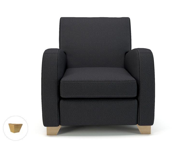 Wynne 81cm Wide Armchair in Warwick Dolly Fabric - Image 19