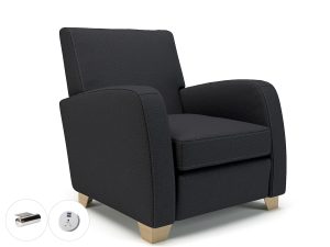 Wynne 81cm Wide Armchair in Warwick Dolly Fabric - Image 81