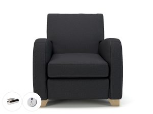 Wynne 81cm Wide Armchair in Warwick Dolly Fabric - Image 21