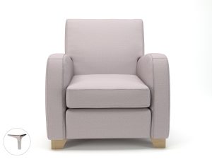 Wynne 81cm Wide Armchair in Warwick Dolly Fabric - Image 45