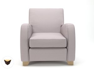Wynne 81cm Wide Armchair in Warwick Dolly Fabric - Image 49