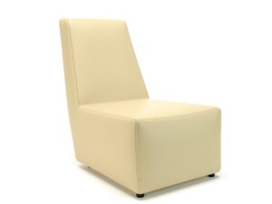 Pella 65cm Wide Chair in Cristina Marrone Ultima Faux Leather - Image 10