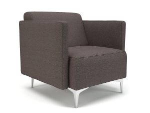 Napa Slim Arm 75cm Wide Armchair in Camira Era Fabric - Image 37
