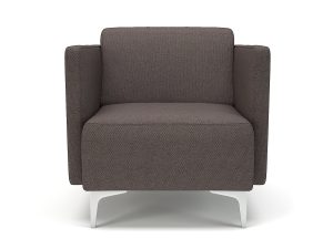 Napa Slim Arm 75cm Wide Armchair in Camira Era Fabric - Image 38