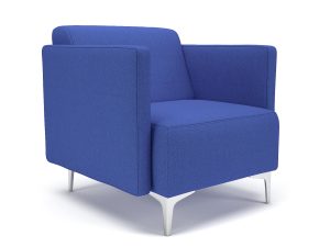 Napa Slim Arm 75cm Wide Armchair in Camira Era Fabric - Image 49