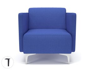 Napa Slim Arm 75cm Wide Armchair in Camira Era Fabric - Image 53