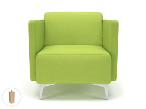 Napa Slim Arm 75cm Wide Armchair in Camira Era Fabric - Image 71