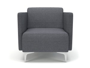 Napa Slim Arm 75cm Wide Armchair in Camira Era Fabric - Image 74