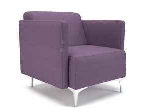 Napa Slim Arm 75cm Wide Armchair in Camira Era Fabric - Image 85