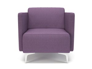 Napa Slim Arm 75cm Wide Armchair in Camira Era Fabric - Image 86