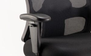 Portland HD High Back Heavy Duty Task Operator Office Chair with Arms - Image 2