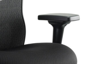 Stealth Shadow High Mesh Back Ergonomic Posture Chair with Arms - Image 18