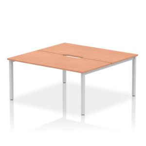 Evolve Plus B2B Bench Desk - 2 Person - Image 36