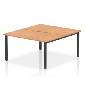Evolve Plus B2B Bench Desk - 2 Person - Image 46