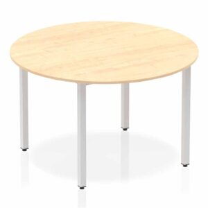 Impulse Circle Table With Box Frame Leg - Image 3