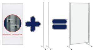 Partition Walls Felt, 1200 x 600mm - Image 3