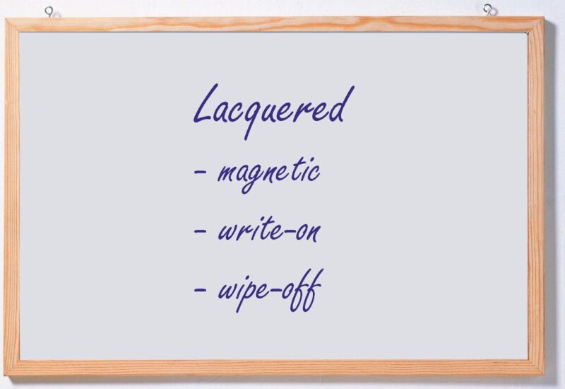 Whiteboard with Wooden Frame - Image 2