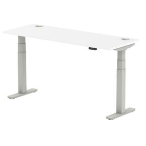 Air Height Adjustable Slimline Desk With Cable Ports - Image 53