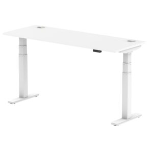 Air Height Adjustable Slimline Desk With Cable Ports - Image 54