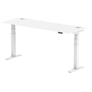 Air Height Adjustable Slimline Desk With Cable Ports - Image 72